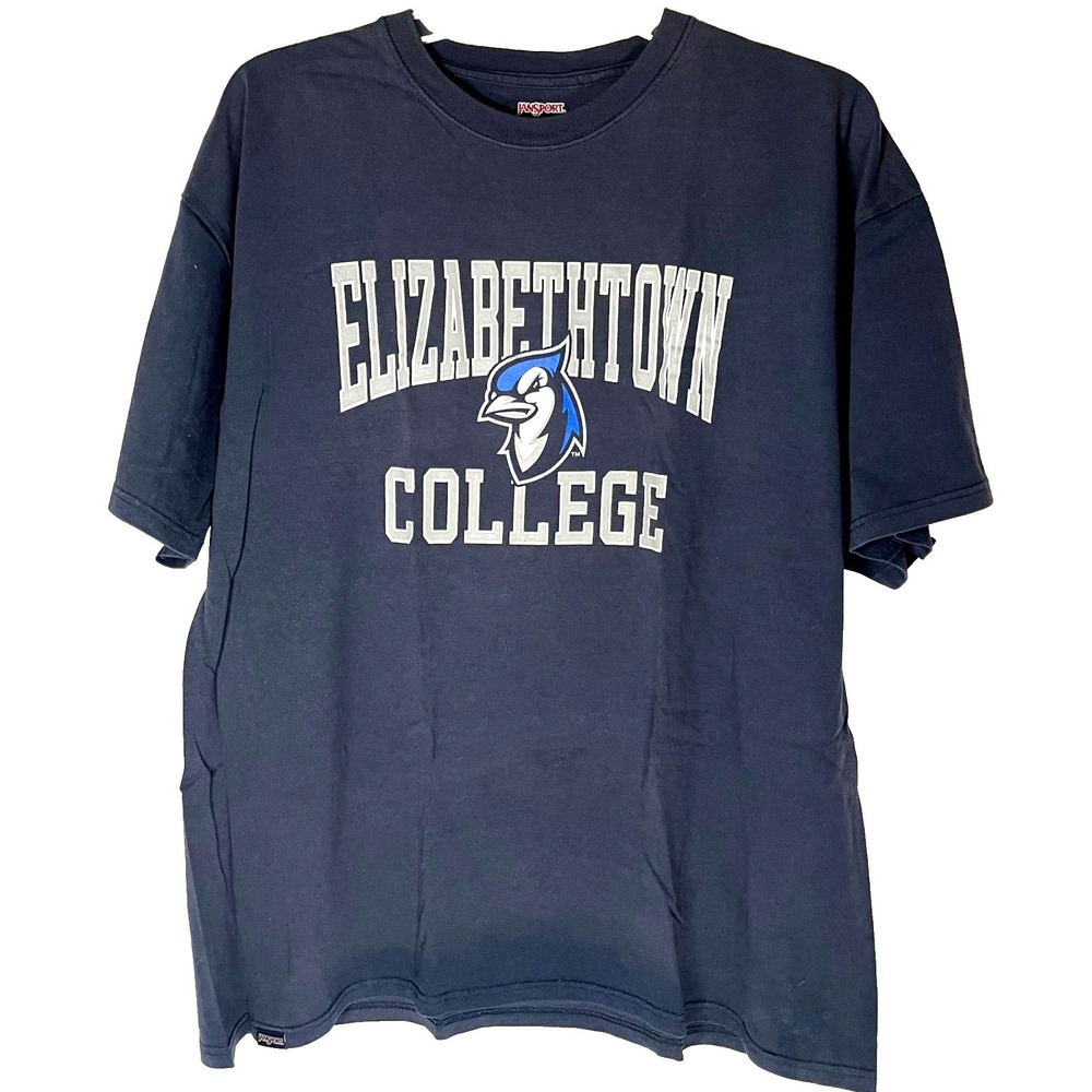 Elizabethtown College Bluejays T-Shirt 2XL NCAA Landmark Conference Sports ETown